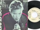 DAVID BOWIE 45 Spain PS PROMO WL Se mi mujer MINT