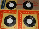 4 SIX FAT DUTCHMEN 1950S RARE POLKA 45 RPM RECORDS