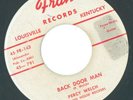 GREAT ROCKER PERCY WELCH & HOUSE ROCKERS BACK DOOR MAN