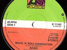 ROCK 'N' ROLL DAMNATION =AC/DC BON SCOTT 1978 HARD ROCK