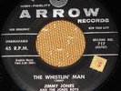 Jimmy Jones and the boys Whistlin' Man 45 record rare