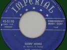 FATS DOMINO Goin' Home 45rpm Imperial 1952 blue script