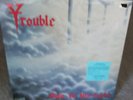 RARE Private Hard Rock LP TROUBLE Run To The Light '87