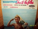 RARE JOHNNY HALLYDAY CHANTE LES FILLES 45T EP VOGUE