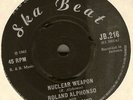 ROLAND ALPHONSO - NUCLEAR WEAPON *SKA BEAT JB216 *EX
