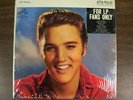 ELVIS For LP Fans Only RARE Misprint Same Back Cover