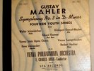 MAHLER SYMPHONY #3, 14 YOUTH SONGS; WALTER SCHNEIDERHAN