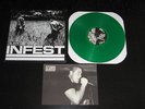 INFEST SLAVE GREEN VINYL LP RARE SPAZZ NO COMMENT MITB
