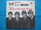 RARE BEATLES 1964  XMAS/CHRISTMAS FAN CLUB FLEXIDISC.