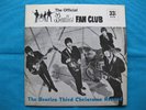 RARE BEATLES 1965  XMAS/CHRISTMAS FAN CLUB FLEXIDISC.