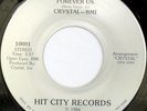 rare Modern Soul 45 CRYSTAL forever us HIT CITY Listen