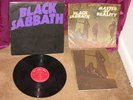 BLACK SABBATH MASTER OF REALITY LP KOREAN & US POSTER