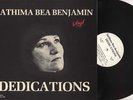 LP Sathima Bea Benjamin - Dedications/RARE US EKAPA/82