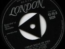 JERRY LEE LEWIS Great balls of fire UK LONDON TRI 1957