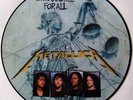 METALLICA AND JUSTICE FOR ALL RARE PICTURE PIC DISC LP