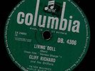 Living Doll - Cliff Richard.  Columbia - 78 rpm - 1958