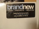 Brand New 'Your Favorite Weapon' RARE Vinyl
