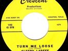 TEXAS  ROCKABILLY SLEEPY LABEFF *TURN ME LOOSE* SIGNED
