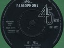 THE BEATLES EXPORT SINGLE 