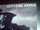 THE JAM - SETTING SONS - SIGNED BY BAND - GENUINE
