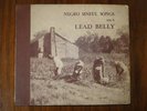 NEGRO SINFUL SONGS by LEAD BELLY 5 ALBUM set VERY RARE