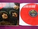 Beatles RUBBER SOUL SCARCE RED MARBLE VINYL LP