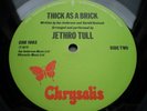 JETHRO TULL THICK AS A BRICK 1st UK WHITE I  MiNt AuDiO