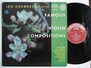 IDA HAENDEL FAMOUS VIOLIN SONATAS   HOLECEK  RED STEREO