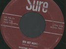 rare Rockabilly 45 WAYNE WILLIAMS red hot mama Hear