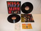KISS LP ALIVE II POLYGRAM PRESS RECORD COMPLETE INSERTS