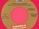 GEORGE HARRISON TRAVELING WILBURYS PROMO 45 RPM RECORD