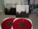 Postal Service Give Up Red Vinyl Death Cab Cutie RARE
