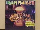 IRON MAIDEN Piece Of Mind Korea Only Rare LP 2 Inserts