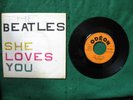 disque vinyle 45T  beatles twist and shout she love you