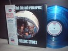 Rolling Stones Big Hit Japan LTD PROMO LP OBI BLUE DISC