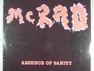 McRAD - Absence of Sanity 1st press 1984 PUNK LP NM
