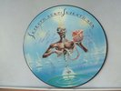 iron maiden  signed autographed  picture disc lp ex