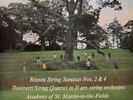 ARGO ZRG 603 ROSSINI String Sonatas Nos.2 & 4 OVAL VG++