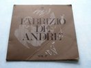 DE ANDRE' - Fabrizio De Andrè Vol. 1 / Raro LP 1st 1967