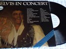 ELVIS PRESLEY 2 LP - ELVIS IN CONCERT (Rare Zimbabwe)