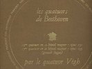 Quatuor Vegh Beethoven 13th 17th French Discophiles 40