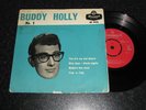 BUDDY HOLLY  RARE EP  NO 1   RED  BRUNSWICK 9456 VG CON