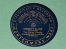 THE CARTER FAMILY 78 RPM  CARTERS BLUES rare