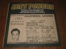 JETT POWERS ( P J PROBY ) California License 1970 LP