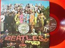 BEATLES SGT PEPPERS JAPAN ODEON 1st ISSUE RED WAX LP