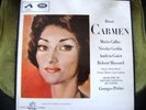 BIZET- CARMEN  CALLAS GEDDA  3 LP SET SAN 140-2  W/A