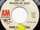 ROGER NICHOLS Don't Go Breaking A&M Soft sunshine pop