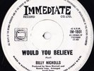 BILLY NICHOLS  WOULD YOU BELIEVE OZ IMMEDIATE.1501 1968