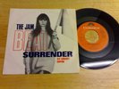THE JAM . BEAT SURRENDER - SWEDISH PRESSING