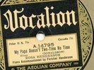 ROSA HENDERSON VOCALION A14795 JAZZ 78 RPM E+